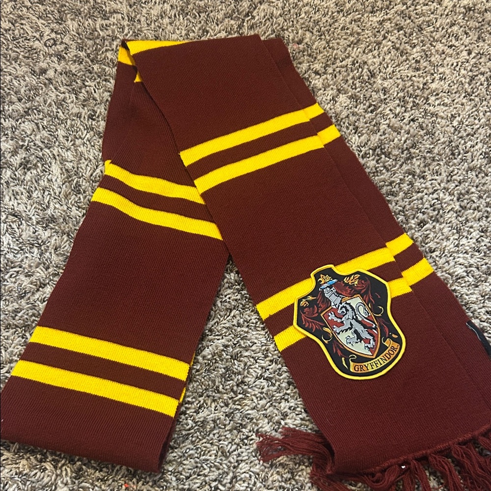 Gryffindor Maroon and Yellow Scarf
